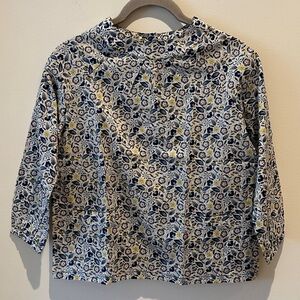 Baby CZ Floral Long Sleeve High Neck top size 10(girls)